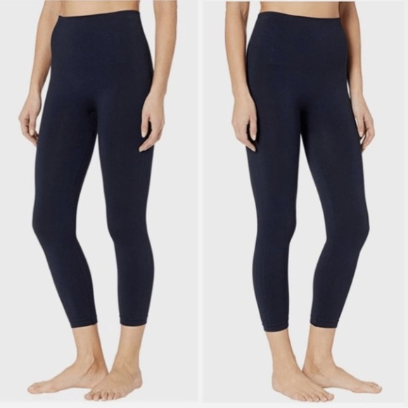 SPANX Look at Me Now Seamless Leggings RN112121 in navy Blue - Picture 1 of 5